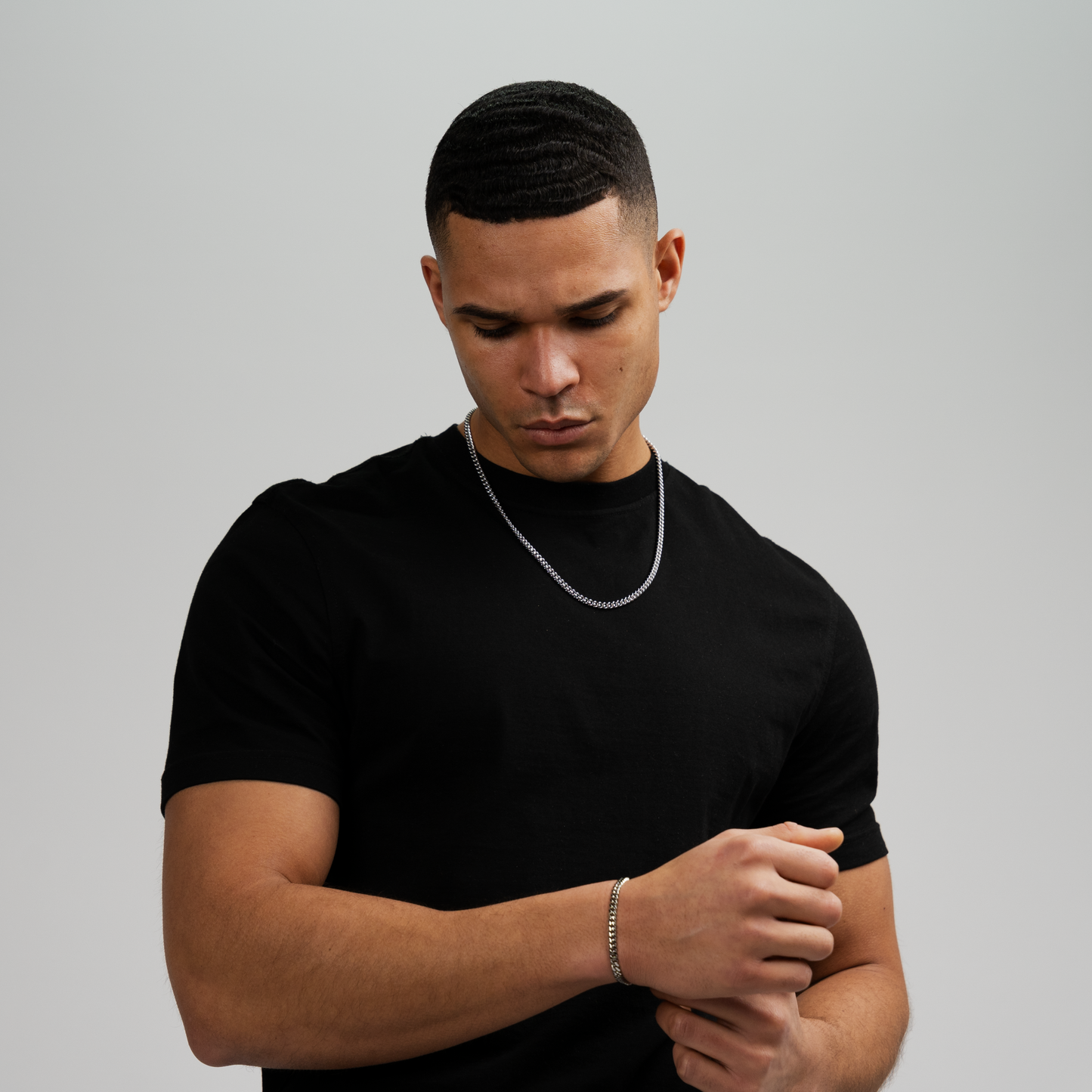 Bundel - Cuban Zilver 5MM