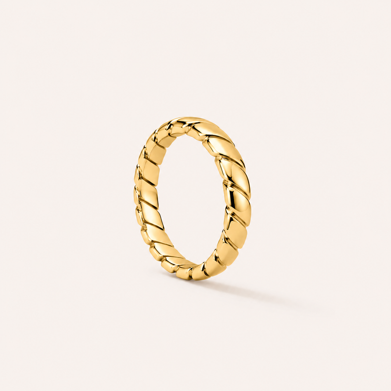 Twist Ring Gold