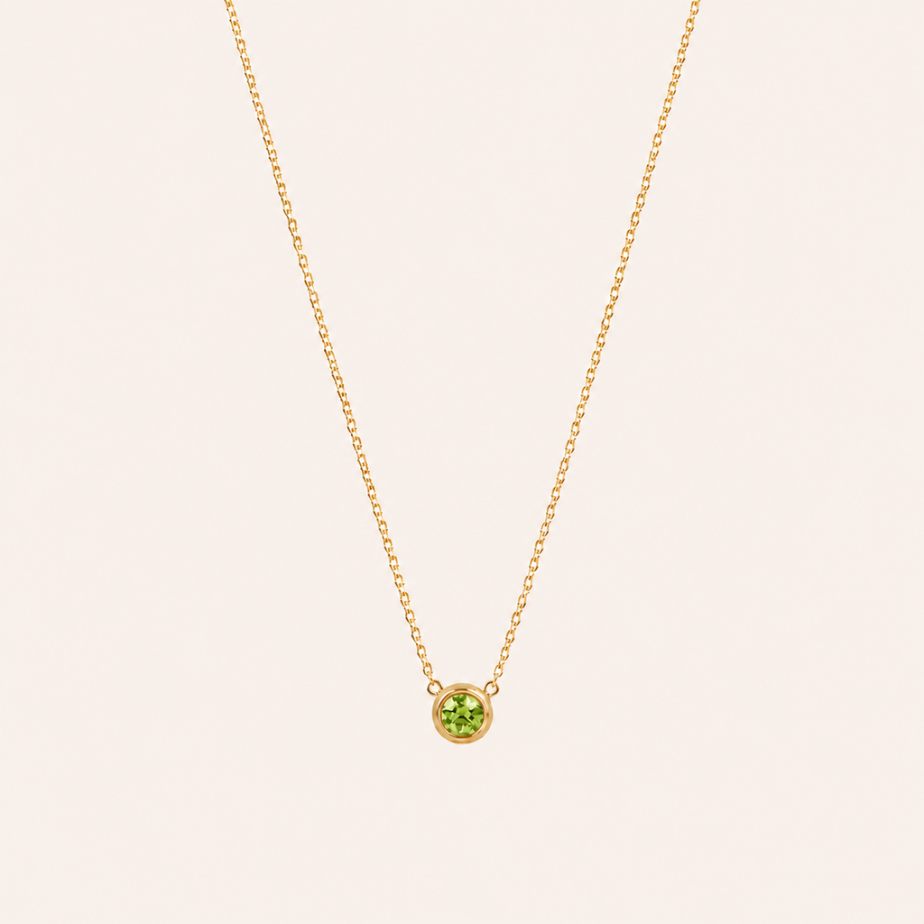 Birthstone Pendants Gold