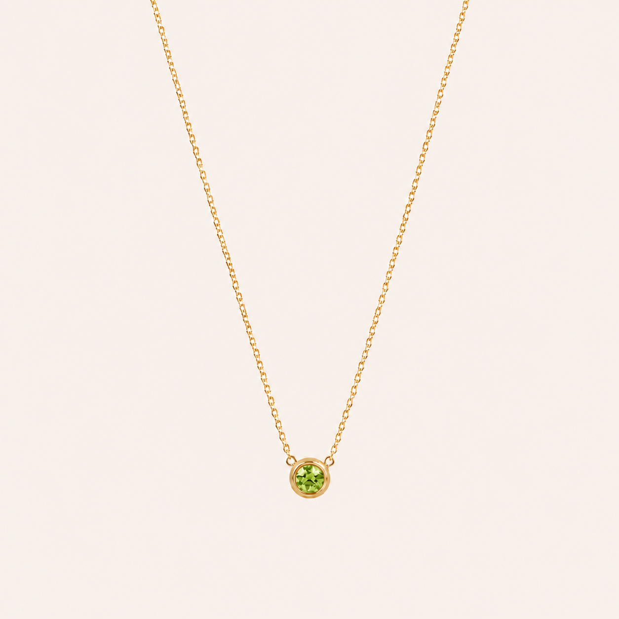 Birthstone Pendants Gold