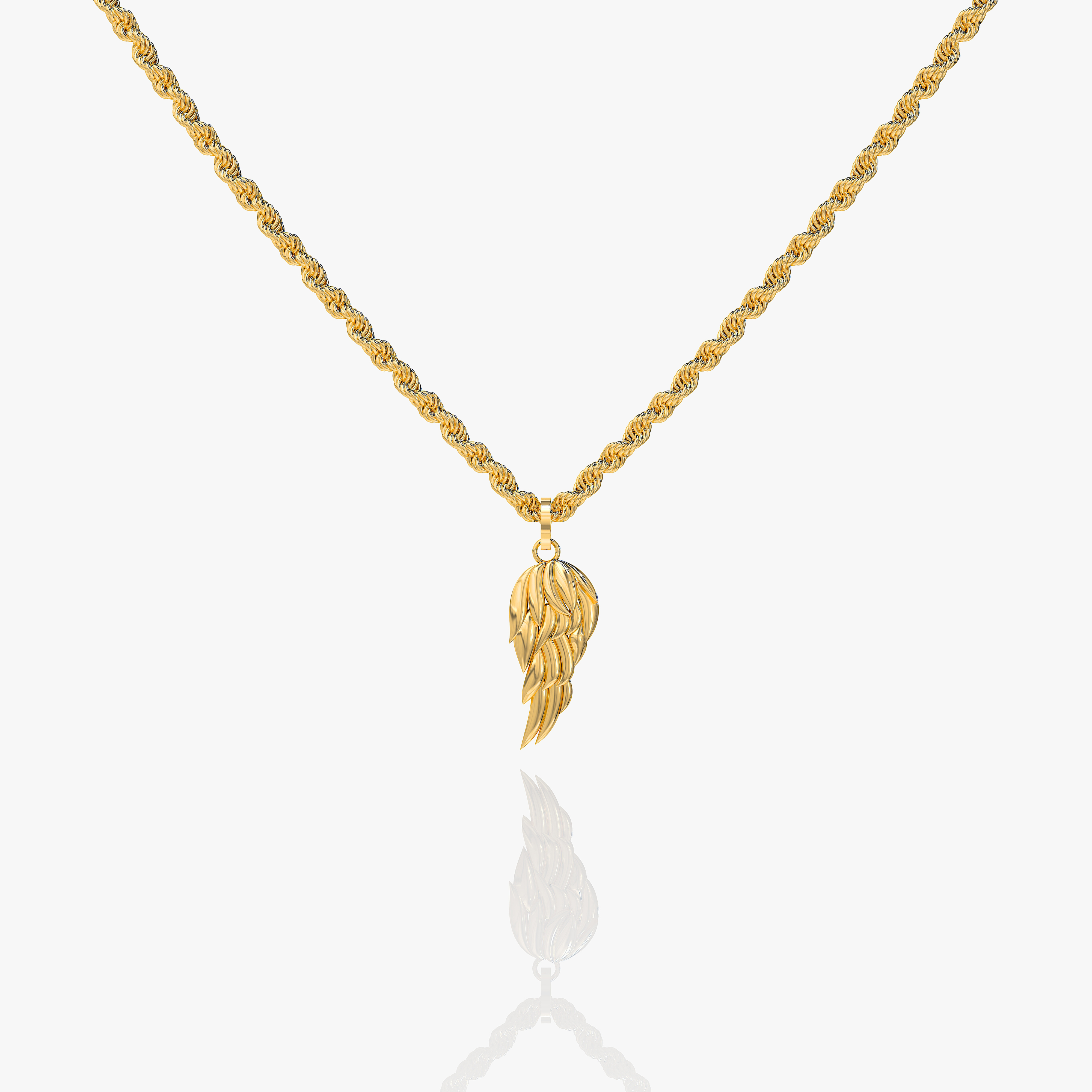 Wing Pendant Gold