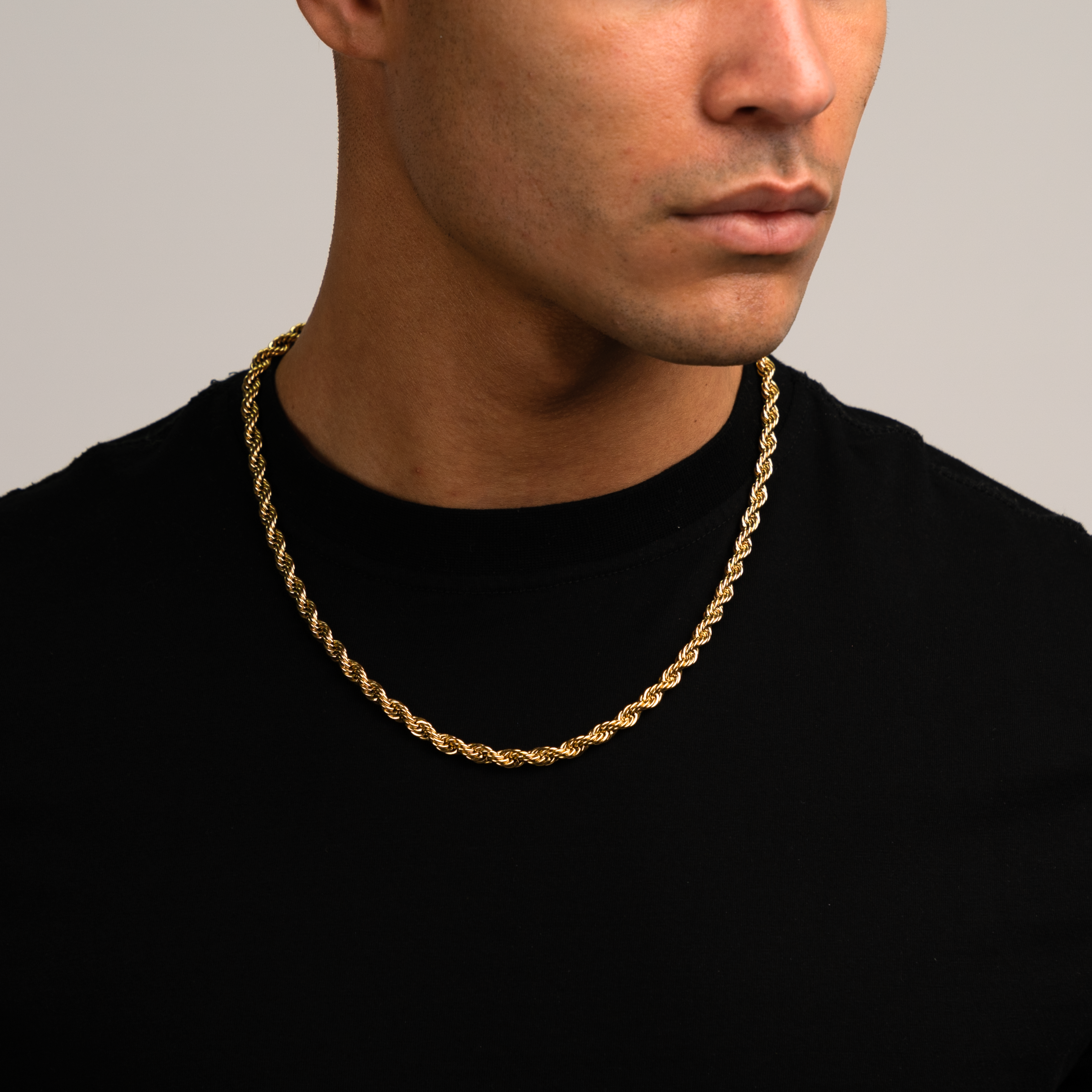 Rope Chain Gold 6MM - Main Image