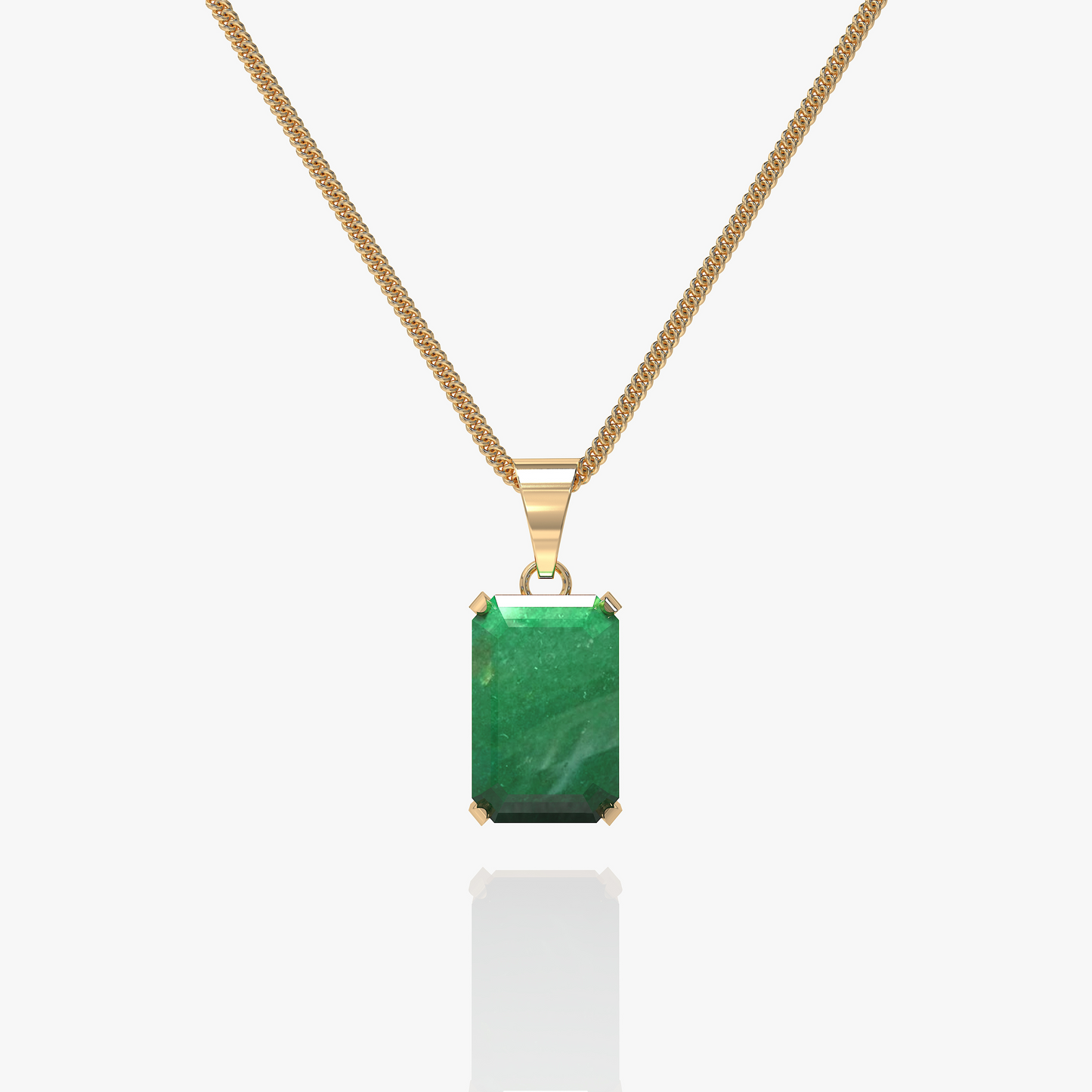 Void Aventurine Pendant Gold