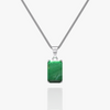 Void Aventurine Pendant Silver