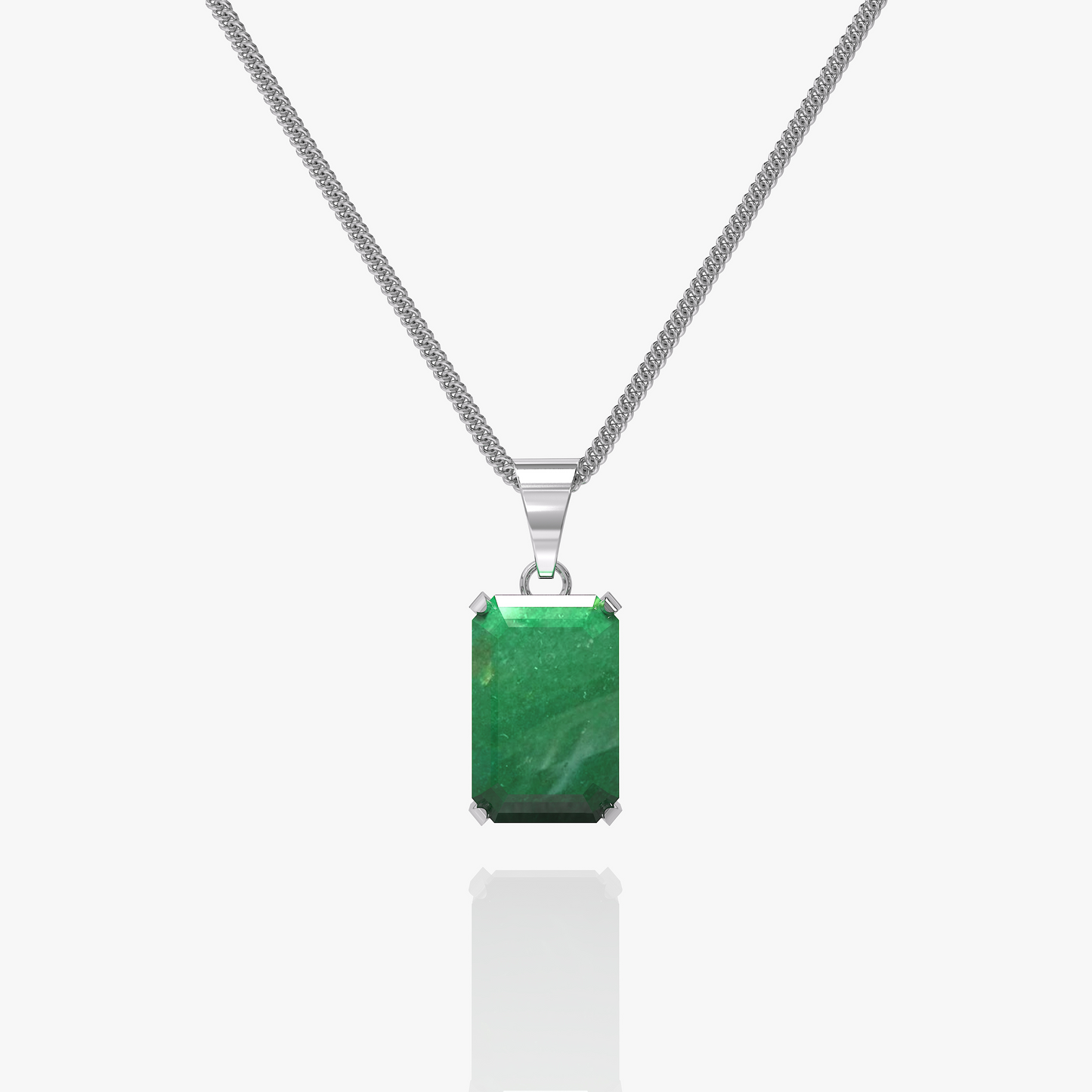 Void Aventurine Pendant Silver