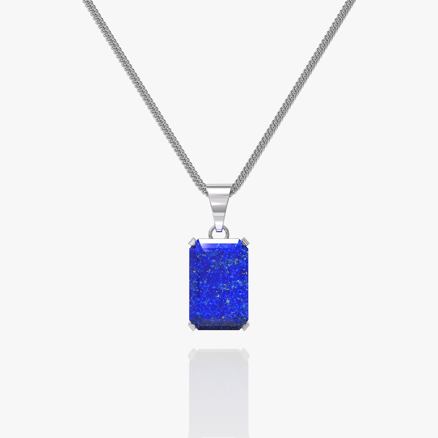 Void Lapis Pendant Silver