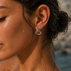 Layered Earrings Silver