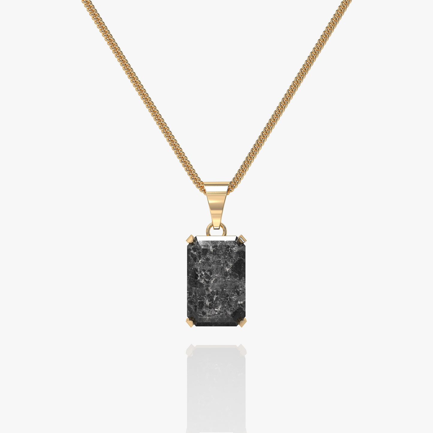 Void Spectrolite Pendant Gold