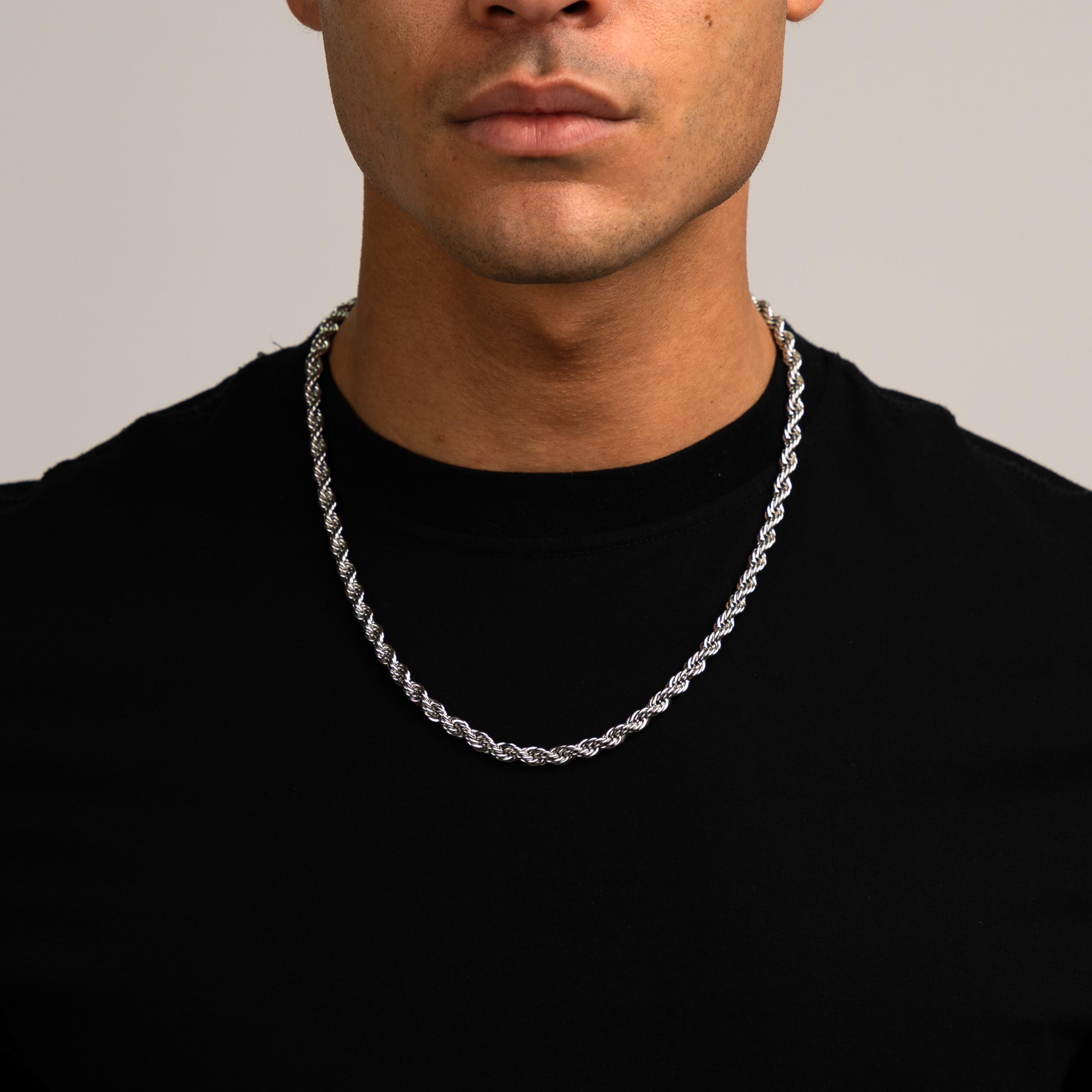 Rope Chain Silver 6MM - Main Image