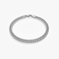 Cuban Link Bracelet Silver 5MM