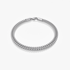 Cuban Link Bracelet Silver 5MM