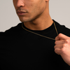 Cuban Link Collar Dorado 2MM