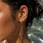 Hammered Hoops Gold