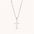 Cross Necklace Silver