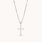 Cross Necklace Silver