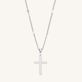 Cross Necklace Silver