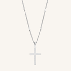 Cross Necklace Silver