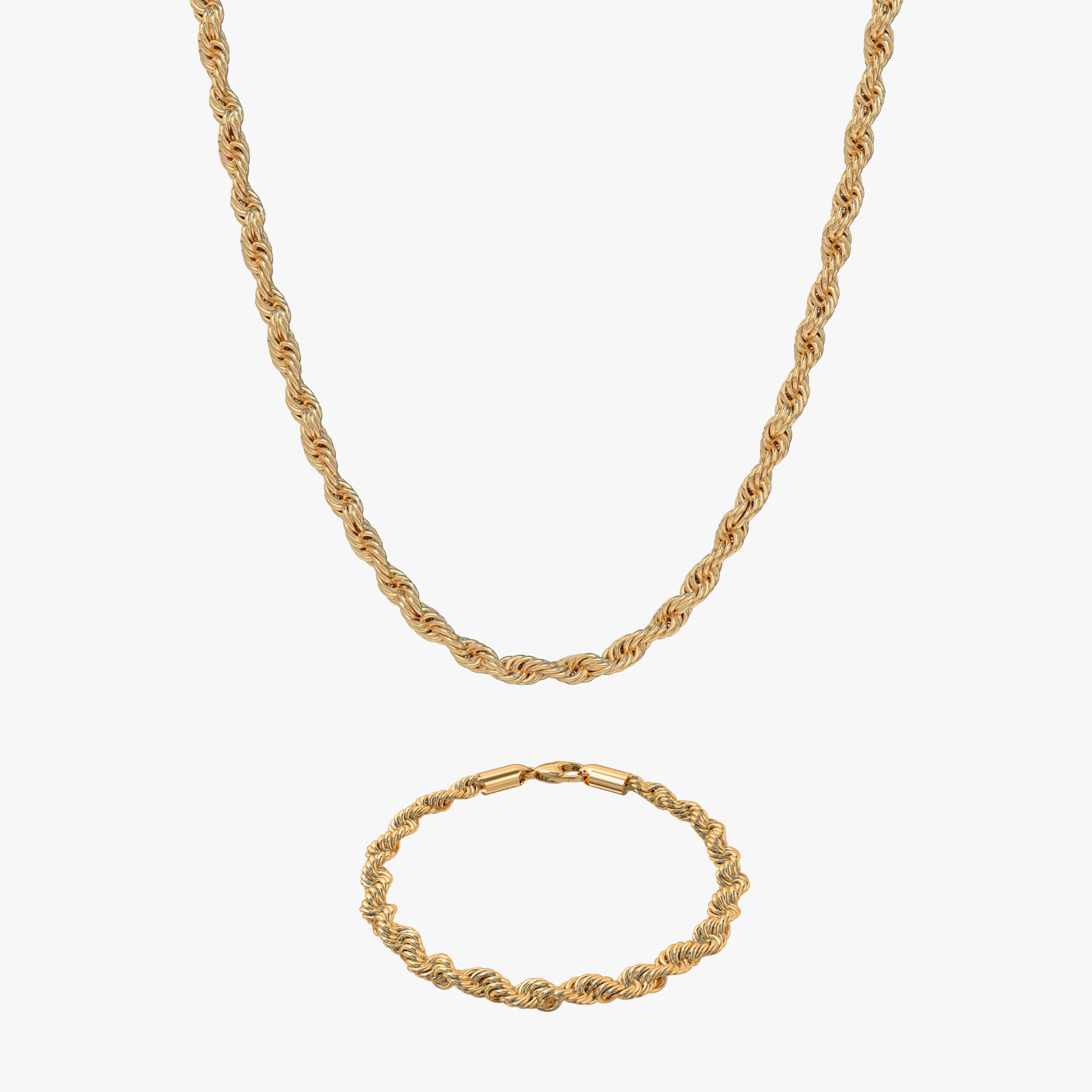 Set - Rope Gold 6MM
