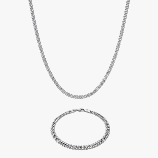 Bundle - Cuban Silver 5MM