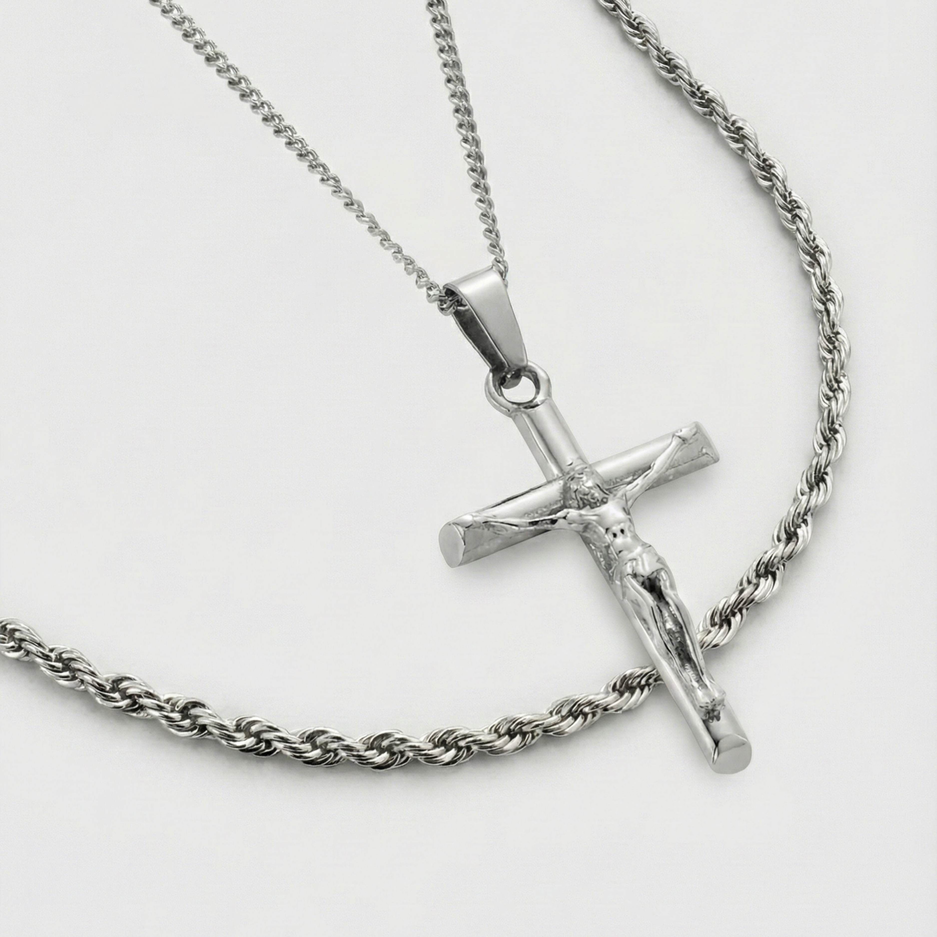 Crucifix Pendant Silver