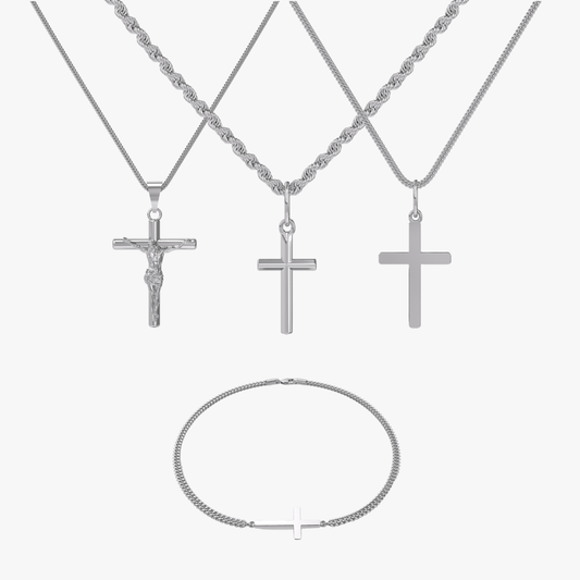 Christian Set - Silver