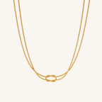 Lace Necklace Gold