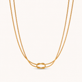 Lace Necklace Gold