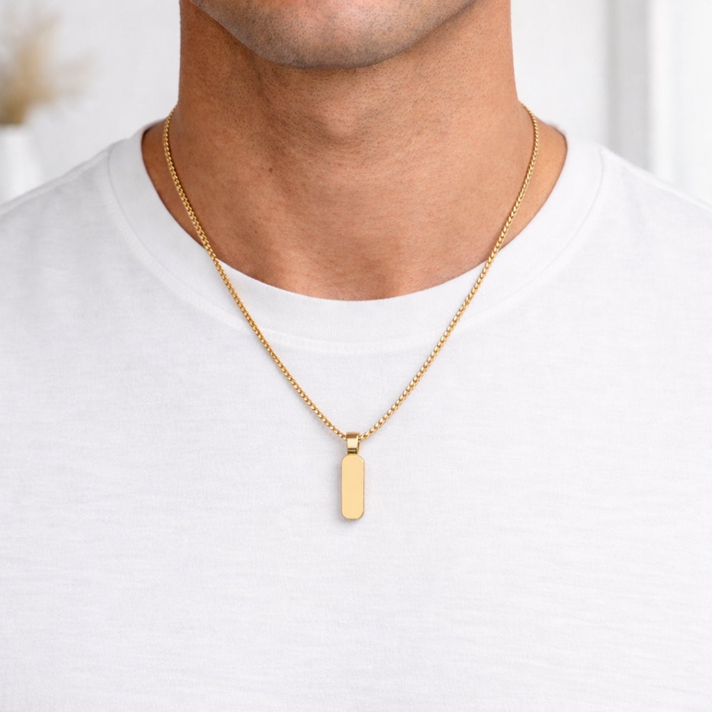Minimal Pendant Set Gold