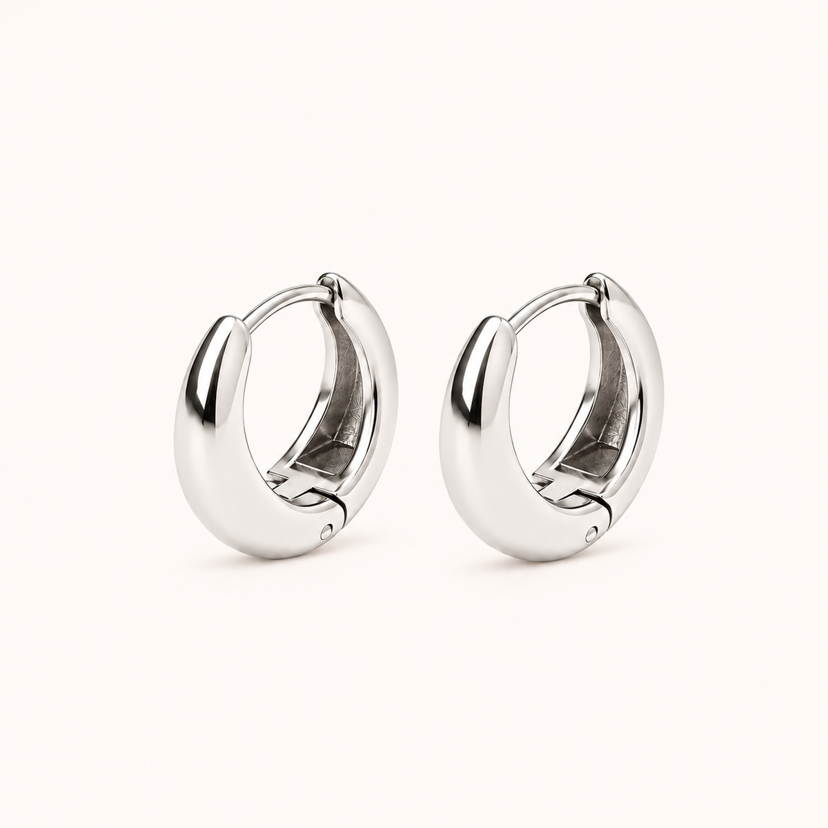 Statement Earrings Silver