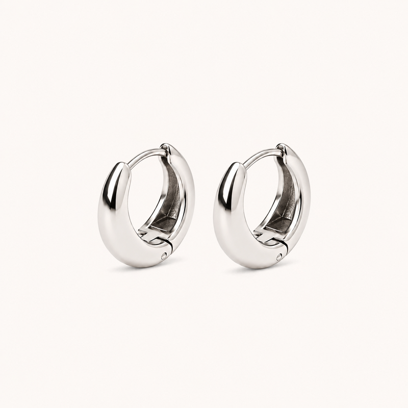 Statement Earrings Silver