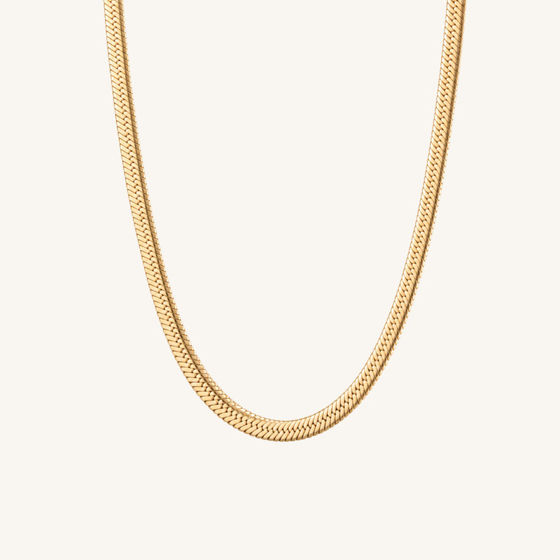 Snake Necklace Gold