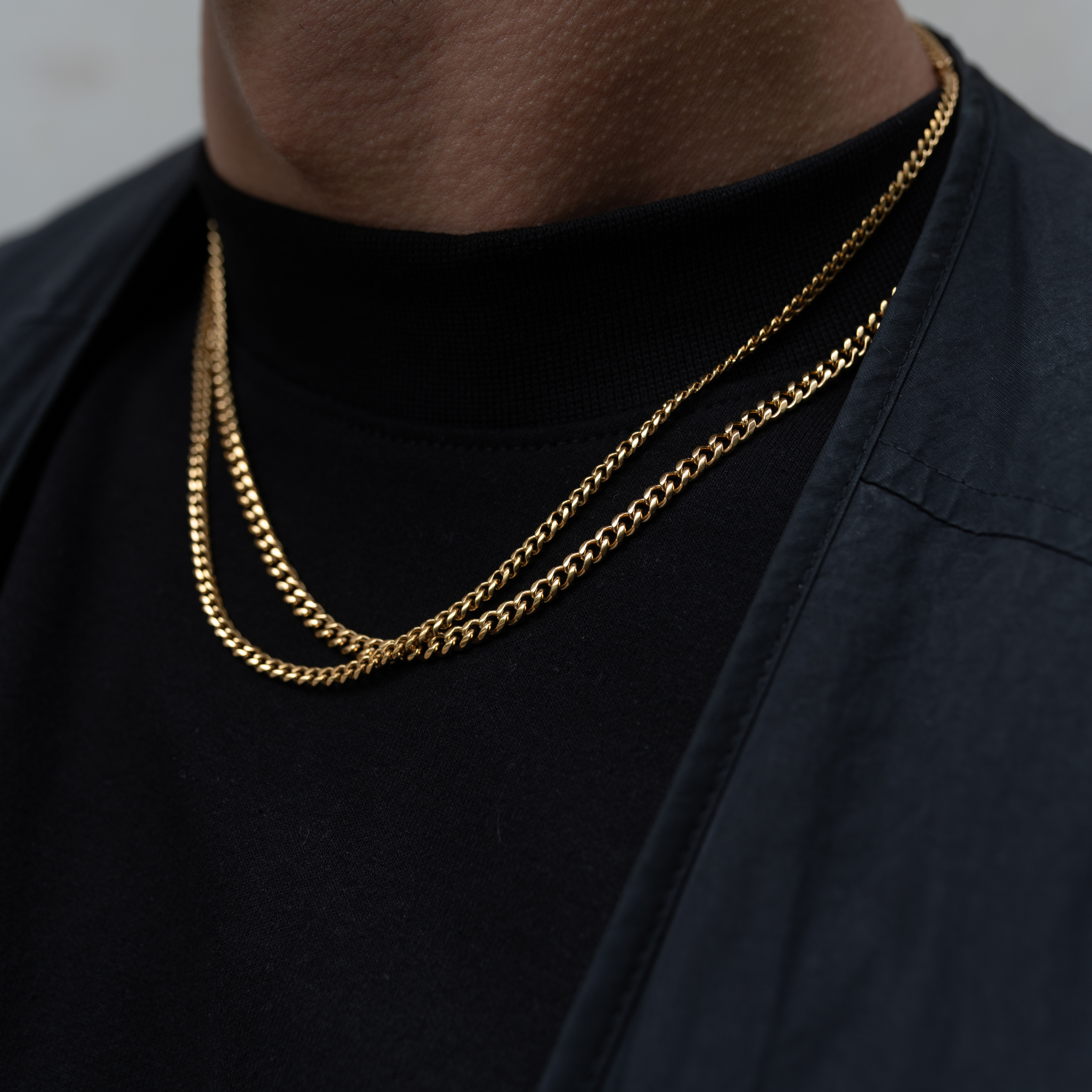 Cuban Link Chain Gold 3MM