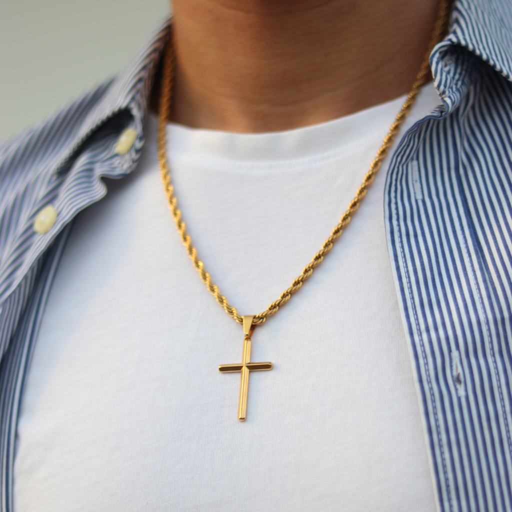 Cross Pendant Gold