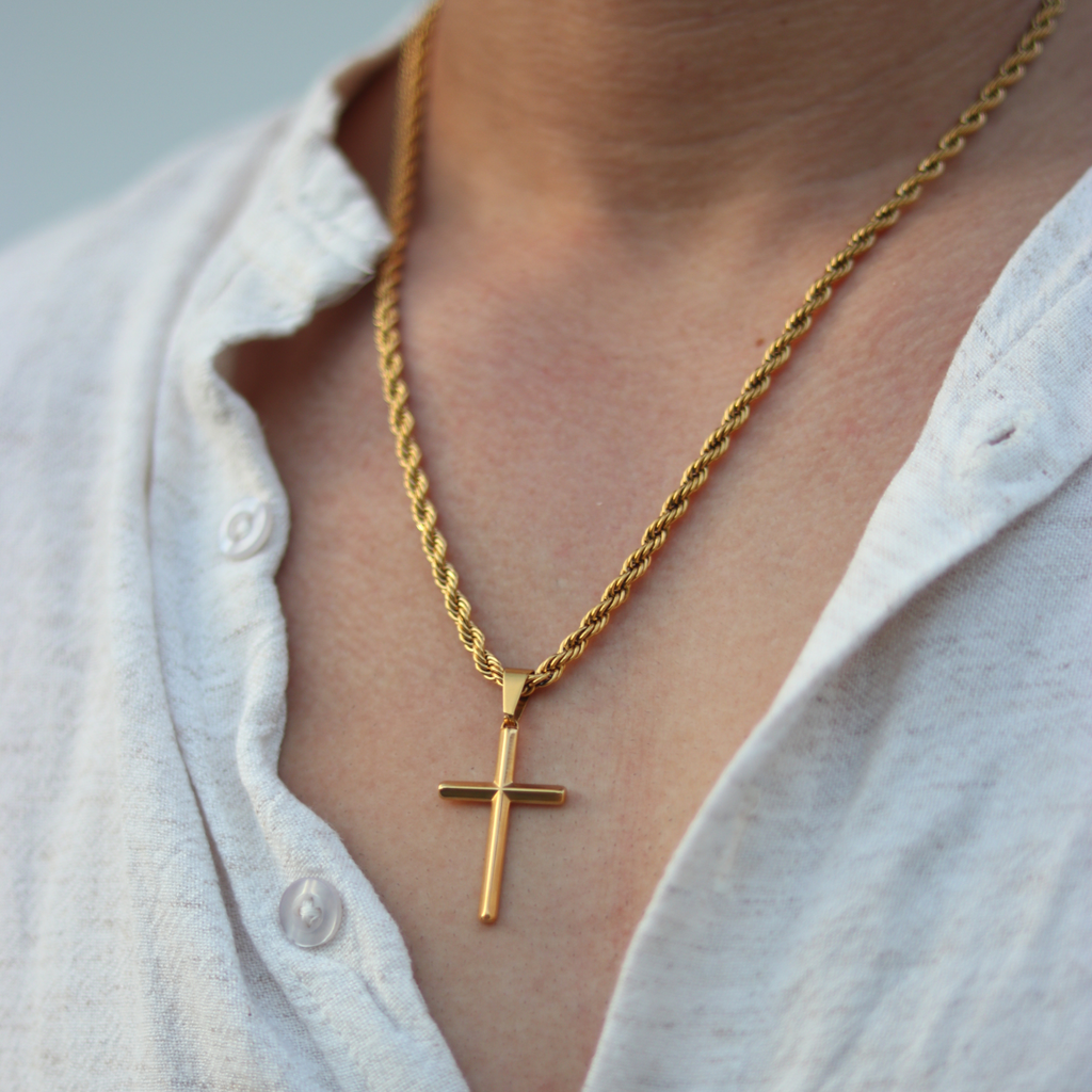 Cross Pendant Gold