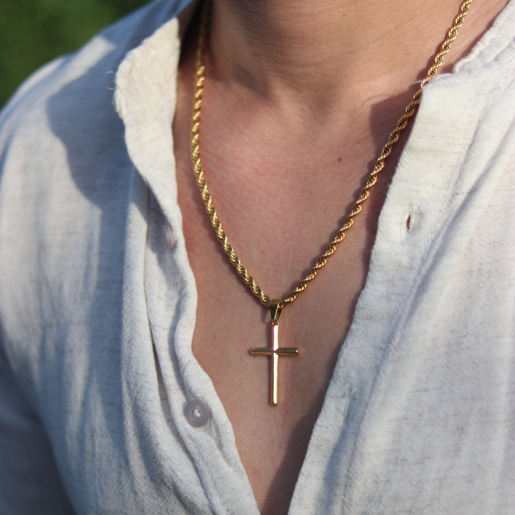 Cross Pendant Gold