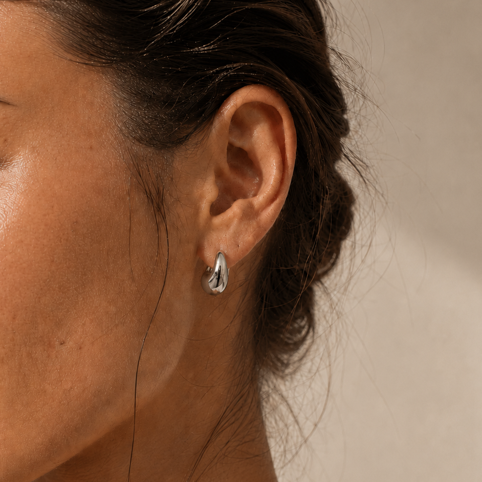 Drop Earrings Silver