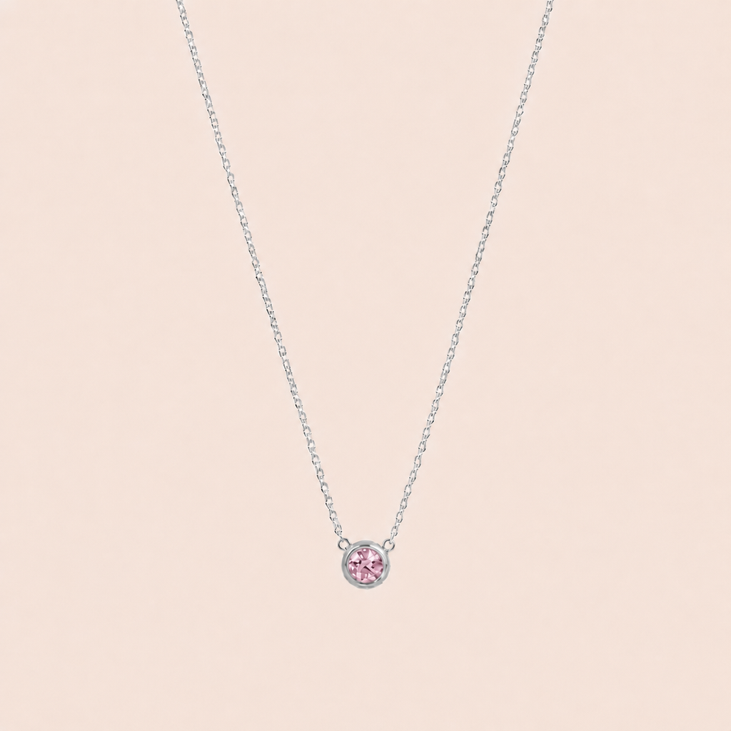 Birthstone Pendants Silver