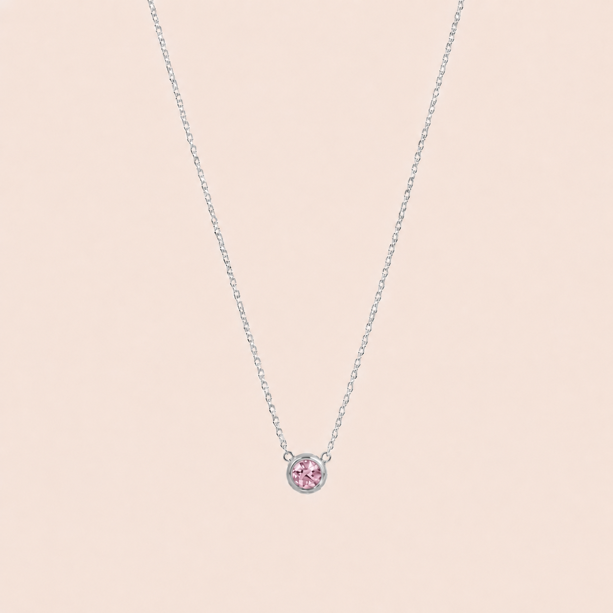 Birthstone Pendants Silver