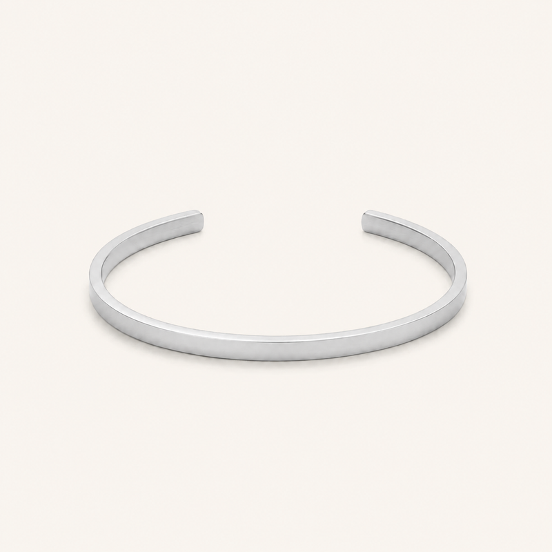 Line Cuff Silver