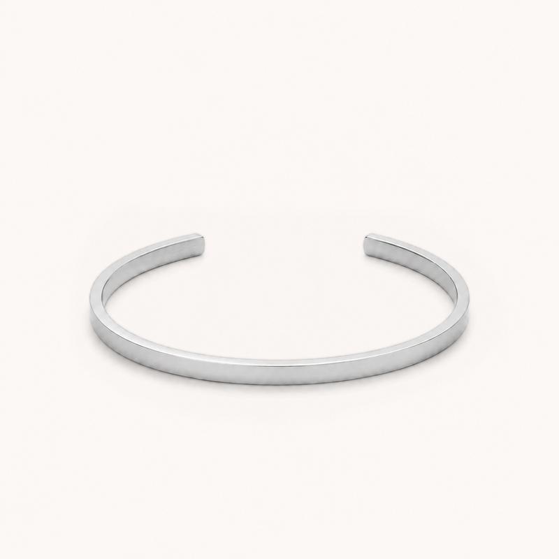 Line Cuff Silver