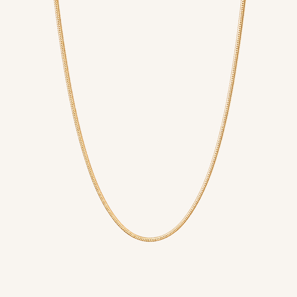 Snake Necklace Gold