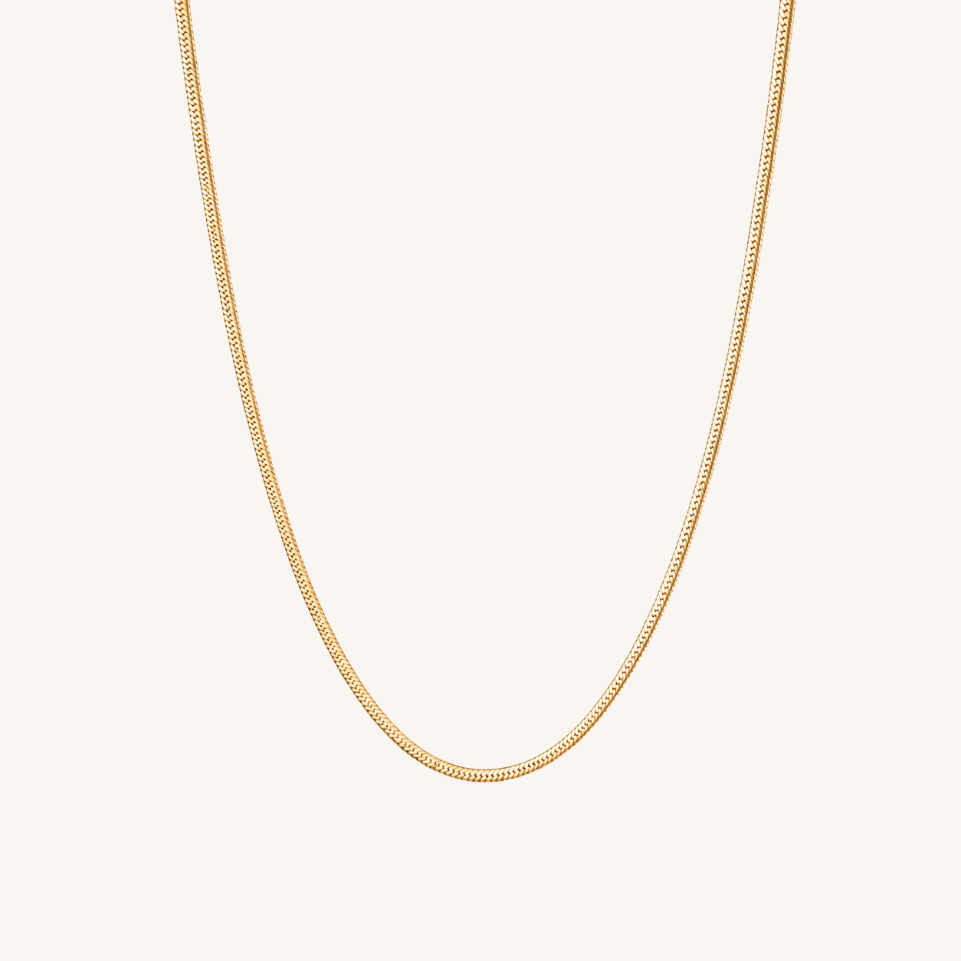 Snake Necklace Gold