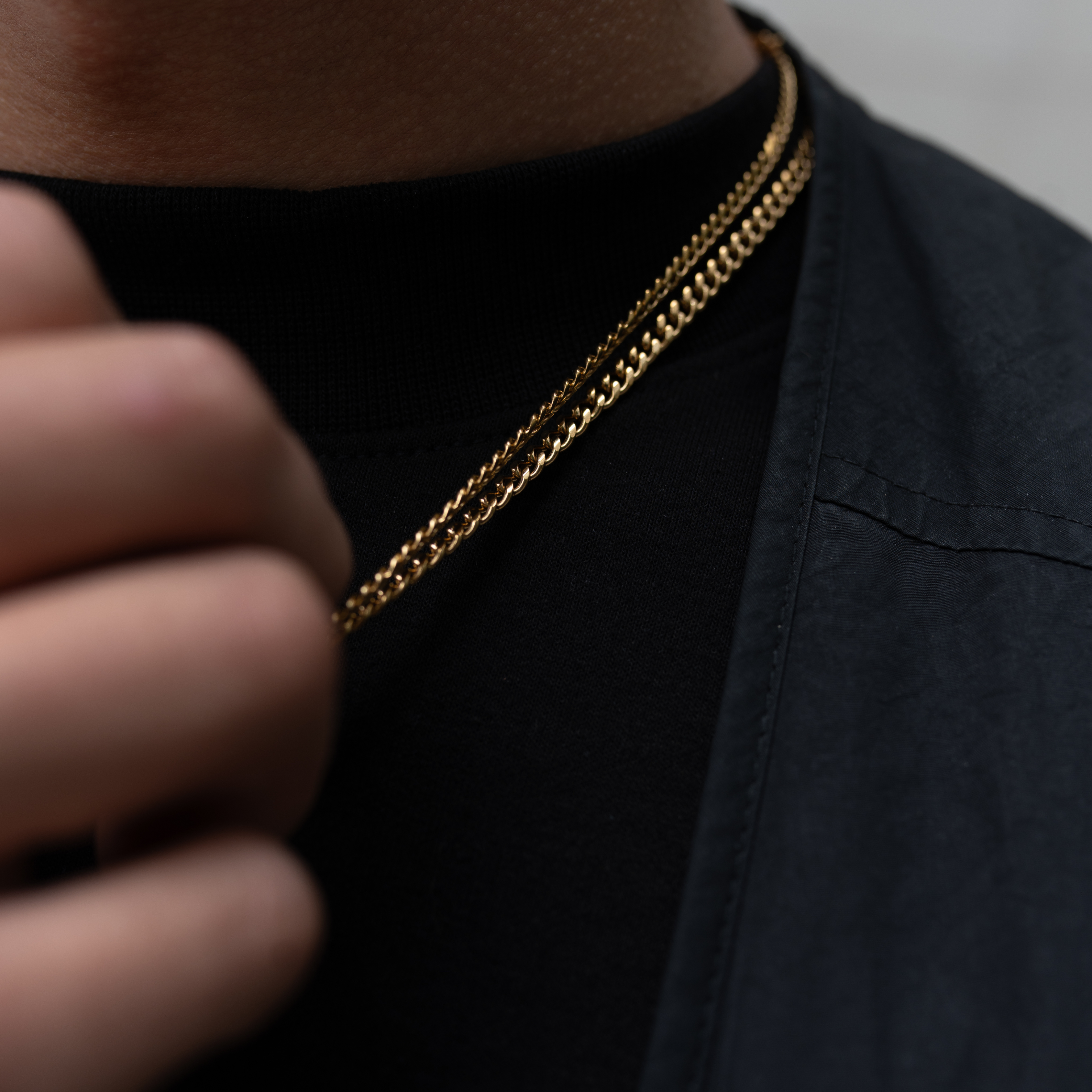 Cuban Link Chain Gold 3MM