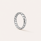 Twist Ring Silver
