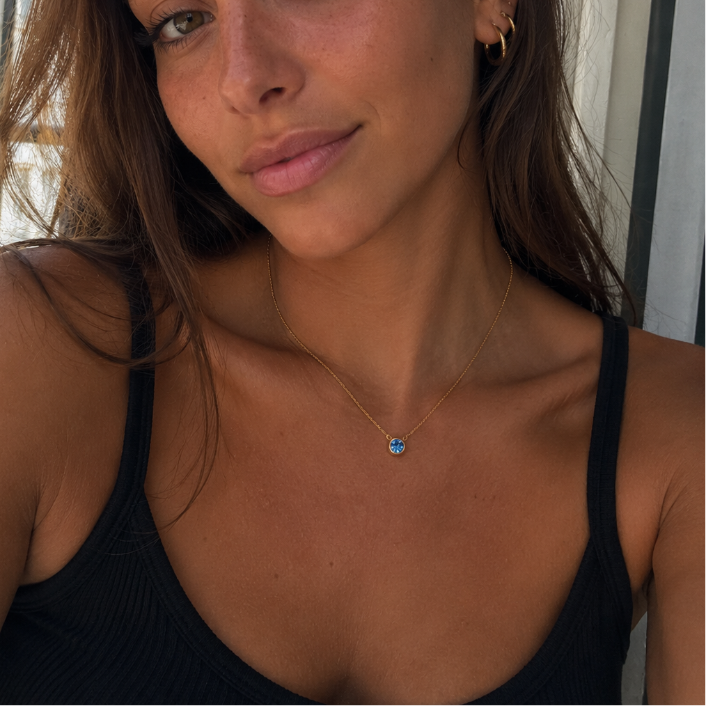 Birthstone Pendants Gold