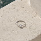 Solitaire Ring Silver