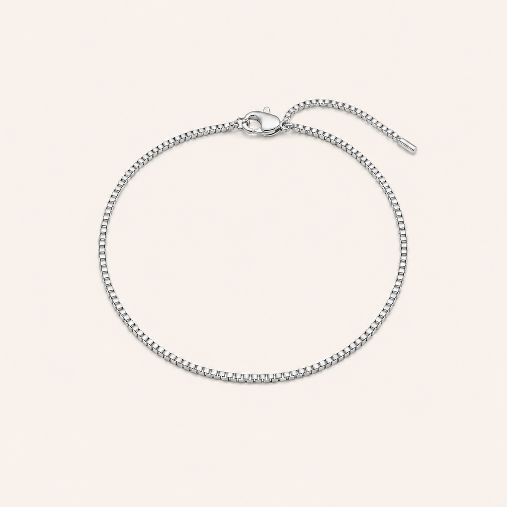 Box Bracelet Silver