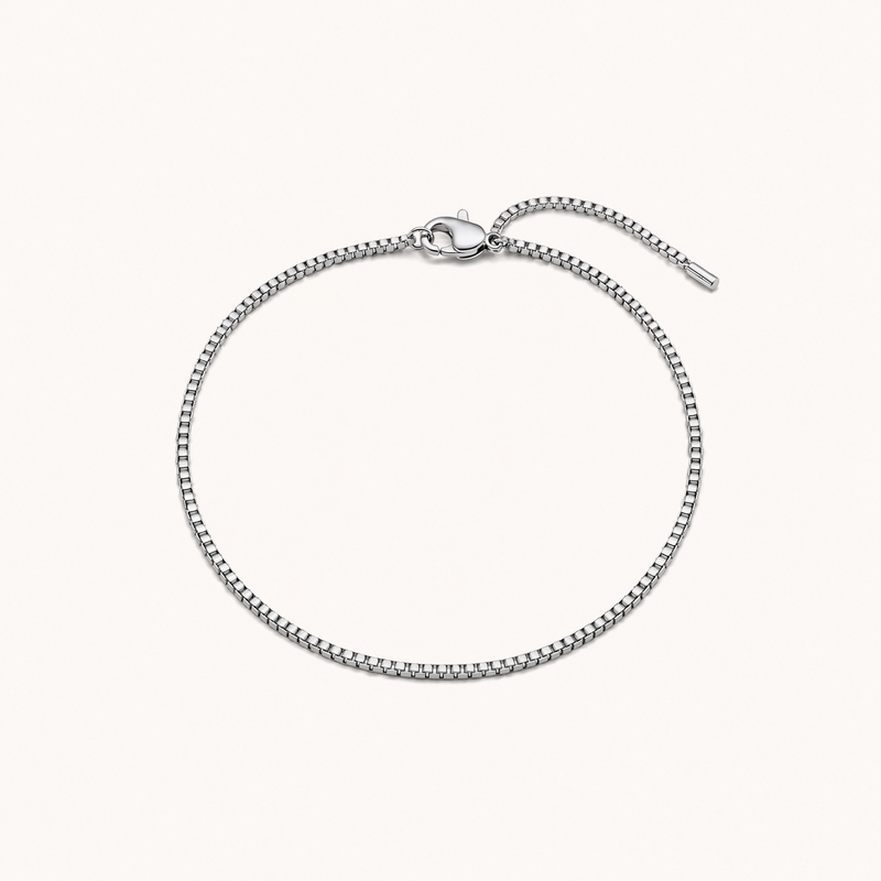 Box Bracelet Silver