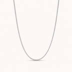 Snake Necklace Silver
