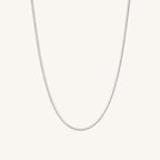 Snake Necklace Silver